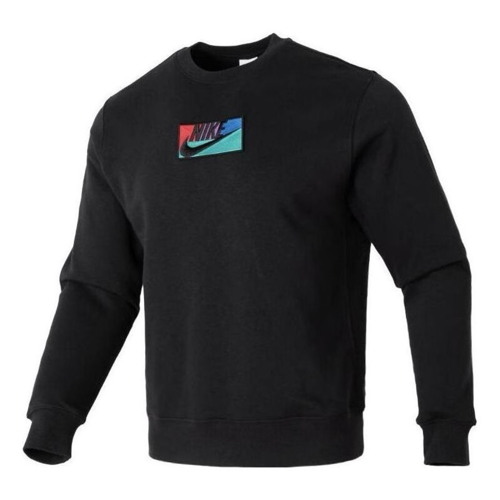 NikeSportswear Club Fleece Crew Sweatshirt 'Black'Size: Large